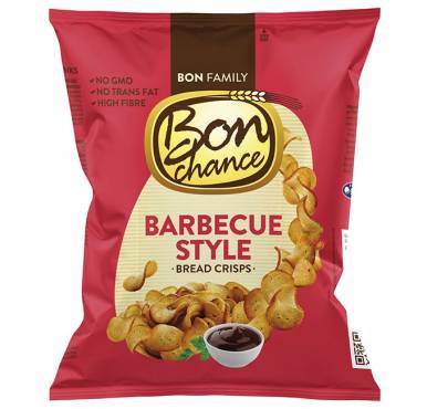 BON CHANCE bread crisps barbecue 60g