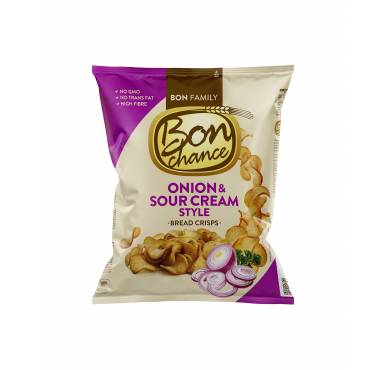 BON CHANCE bread crisps onion and sour cream 240g
