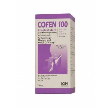 ICM cofen 100 cough mixture 100 ml