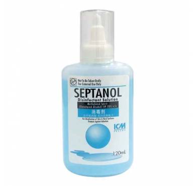 ICM septanol disinfectant solution 120 ml